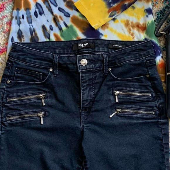 Gramercy skinny jeans with zipper detail - Picture 2 of 5